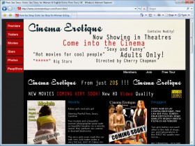 Cinema Erotique Picture screenshot